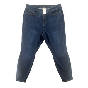 Judy Blue Skinny Fit Jeans – Women’s Plus Size 20W – Dark Wash